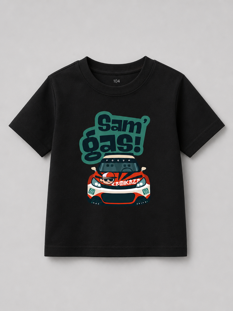 Mladinska majica "Sam gas!"