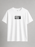 Majica Static noise - Black on white